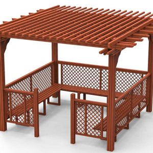 Houten Pergolas Model 11