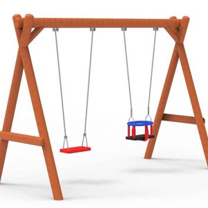 Natuurlijke combo schommel