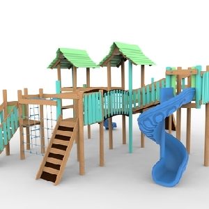 Space Ship Natural Play